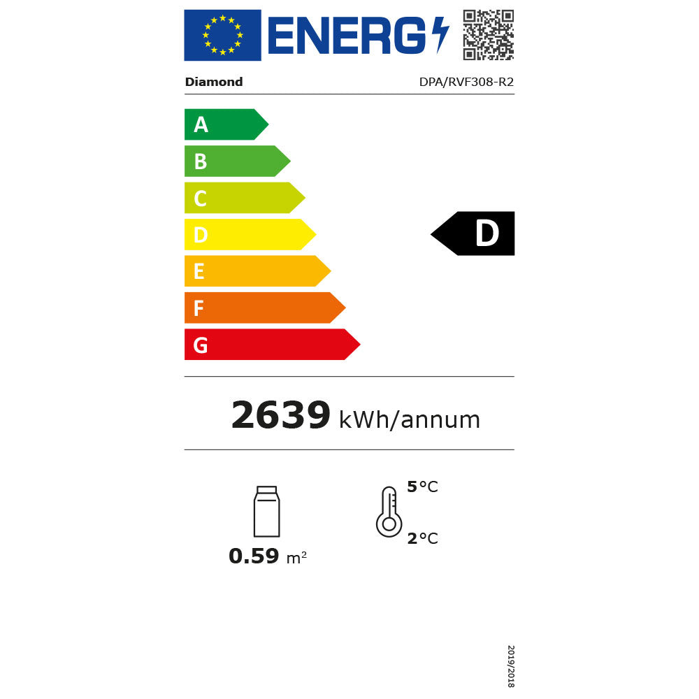 Element Kühlwanne und Kühlvitrine auf 3 Ebenen geschlossen, belüftet, 2x GN 1/1 - DPA/RVF308-R2