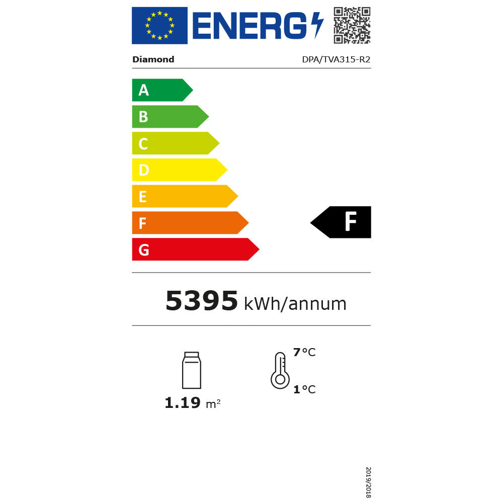 Element Kühlplatte und Kühlvitrine auf 3 Ebenen offen (mit Rollo), belüftet, 4x GN 1/1 - DPA/TVA315-R2