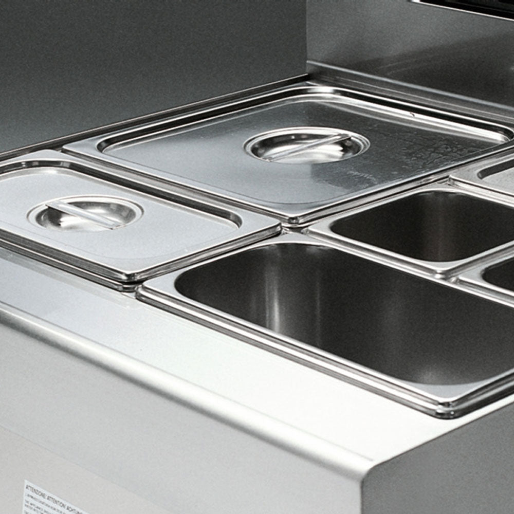 Elektro Bain-Marie GN 2/1 Tiefe 150 mm -TOP- - E17/BM8T-230/3--N