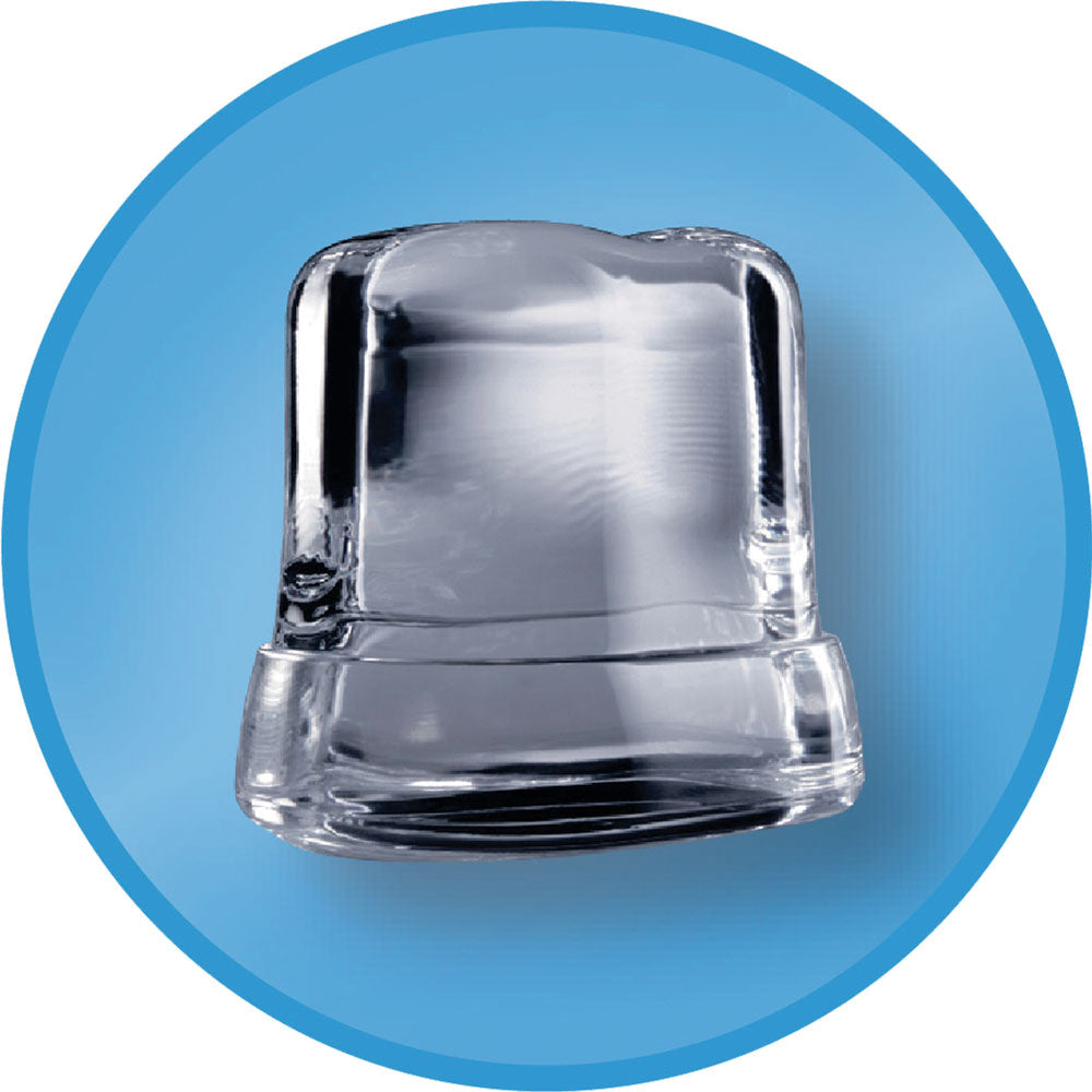 Eiswürfelbereiter gefüllte Eiswürfel 155 Kg ohne Reservebehälter - LUFT - ICE155MA