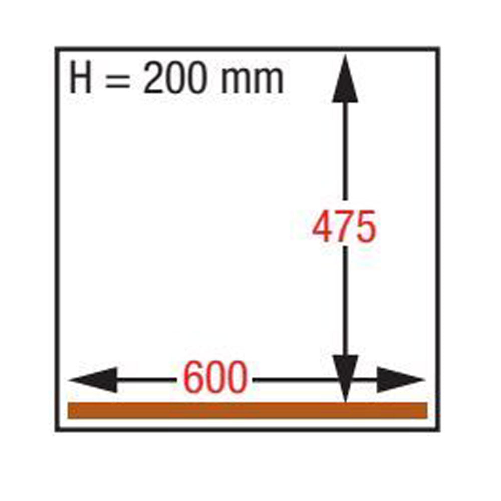 Vakuummaschine, Edelstahlbehälter 600x475xh200 mm. -63 m3/Std. LCD-Bildschirm - SC-120/IVP