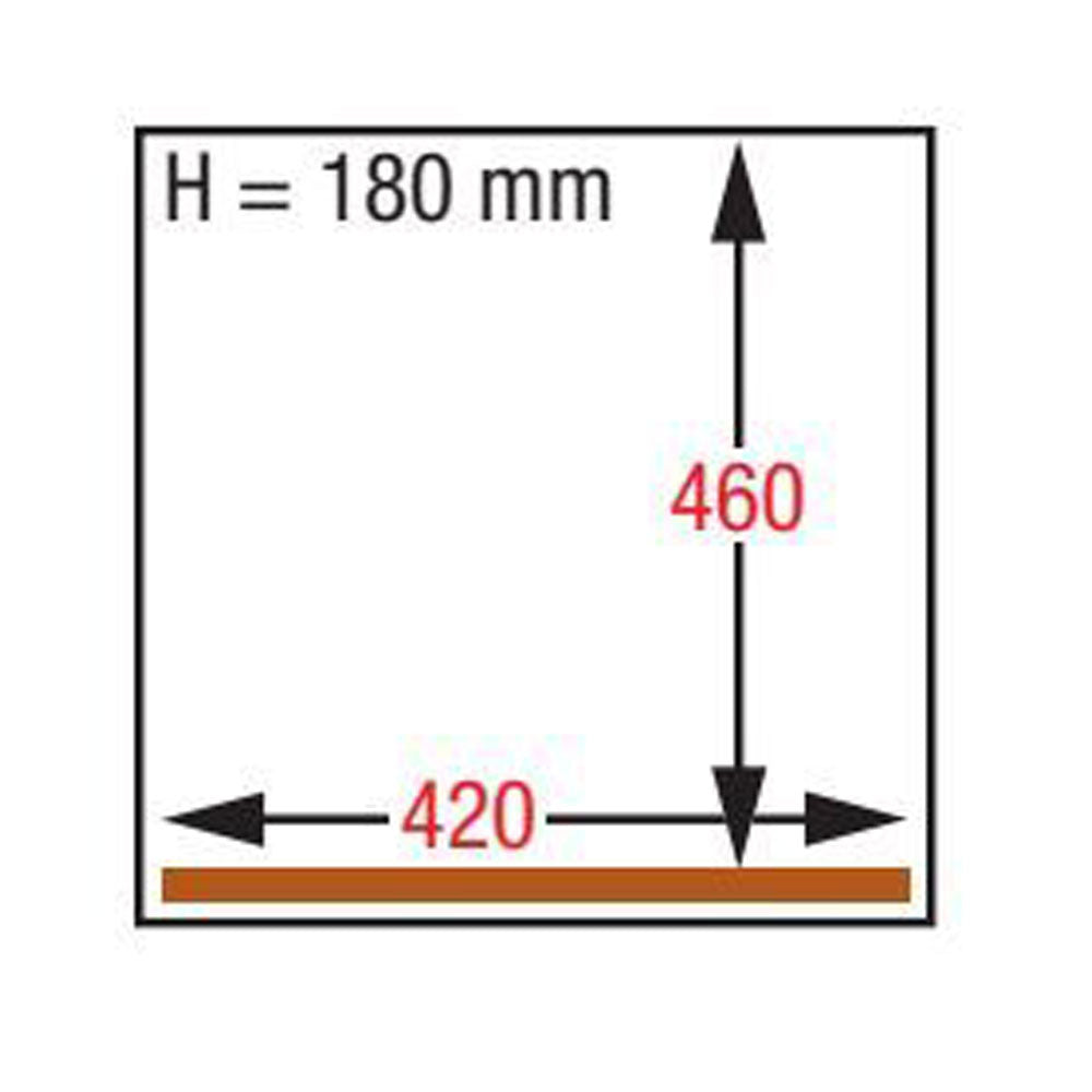 Vakuummaschine, Edelstahlbehälter 420x460xh180 mm. -21 m3/Std. LCD-Bildschirm - TA-90B/IVP