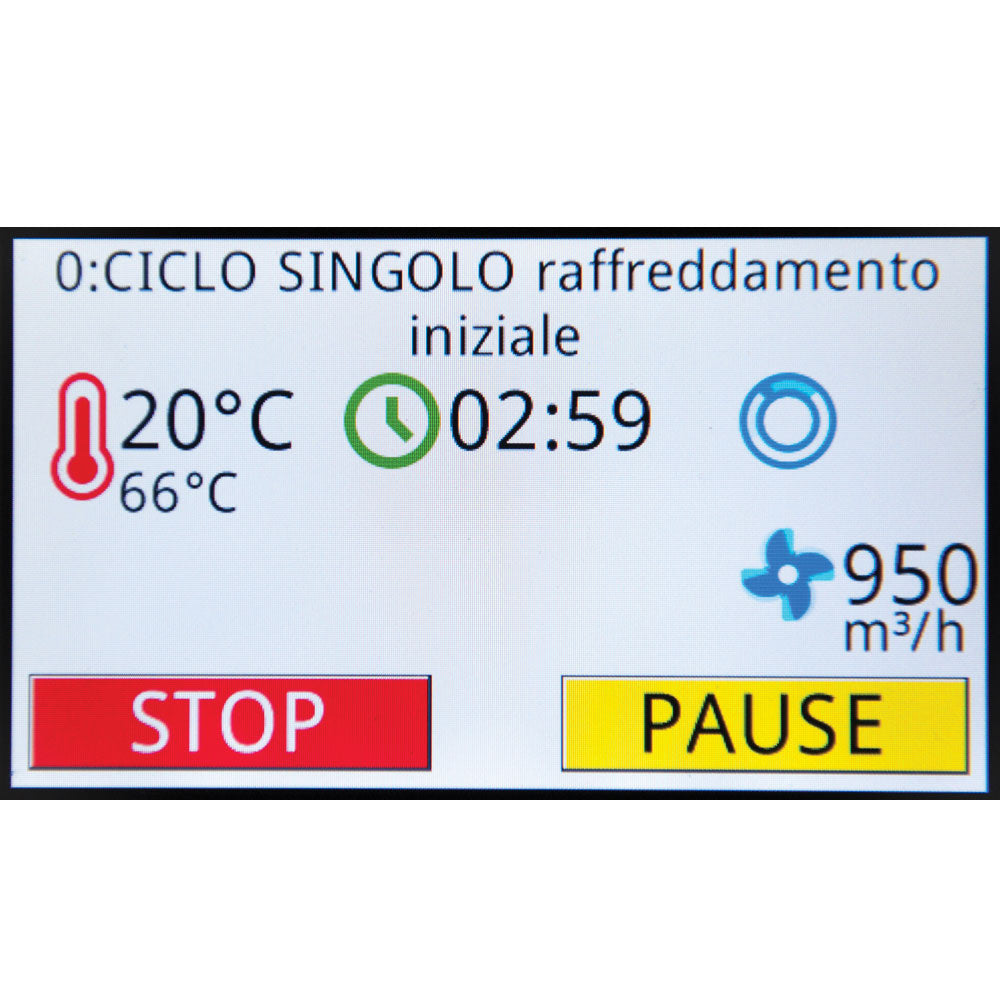 Gas Wäschetrockner, Kapazität 10 kg, mit Rotationsinvertierer TOUCH SCREEN - DSG-10/TS