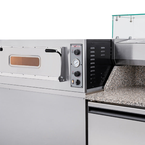 Elektro Ofen 3 Pizzen diam. 350mm, 1 Backkammer