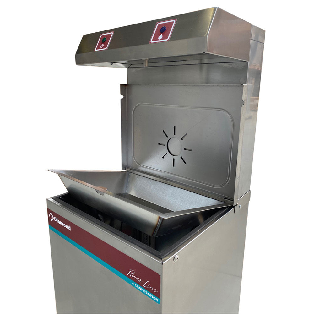 Tret-Wasserkühler, Edelstahl, 80 Liter/St - BFX-1R/08-P
