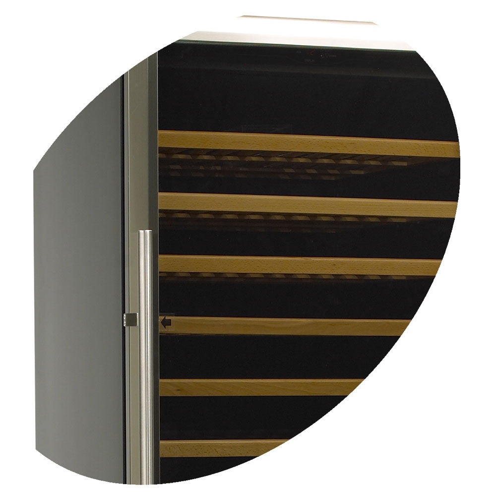 Weinkühlschrank 160 Lt., BLACK - WCB/16-XS