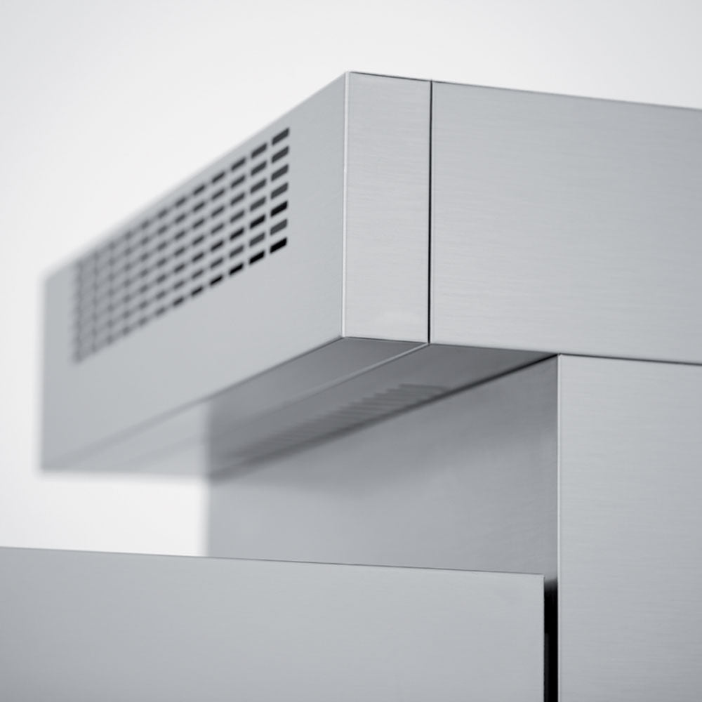 Haubenspülmaschine, Körbe 600x500 mm + Softener kontinuierlich + Dampfkondensator-Wärmerückgewinnung - DCR37/6-AC-RC