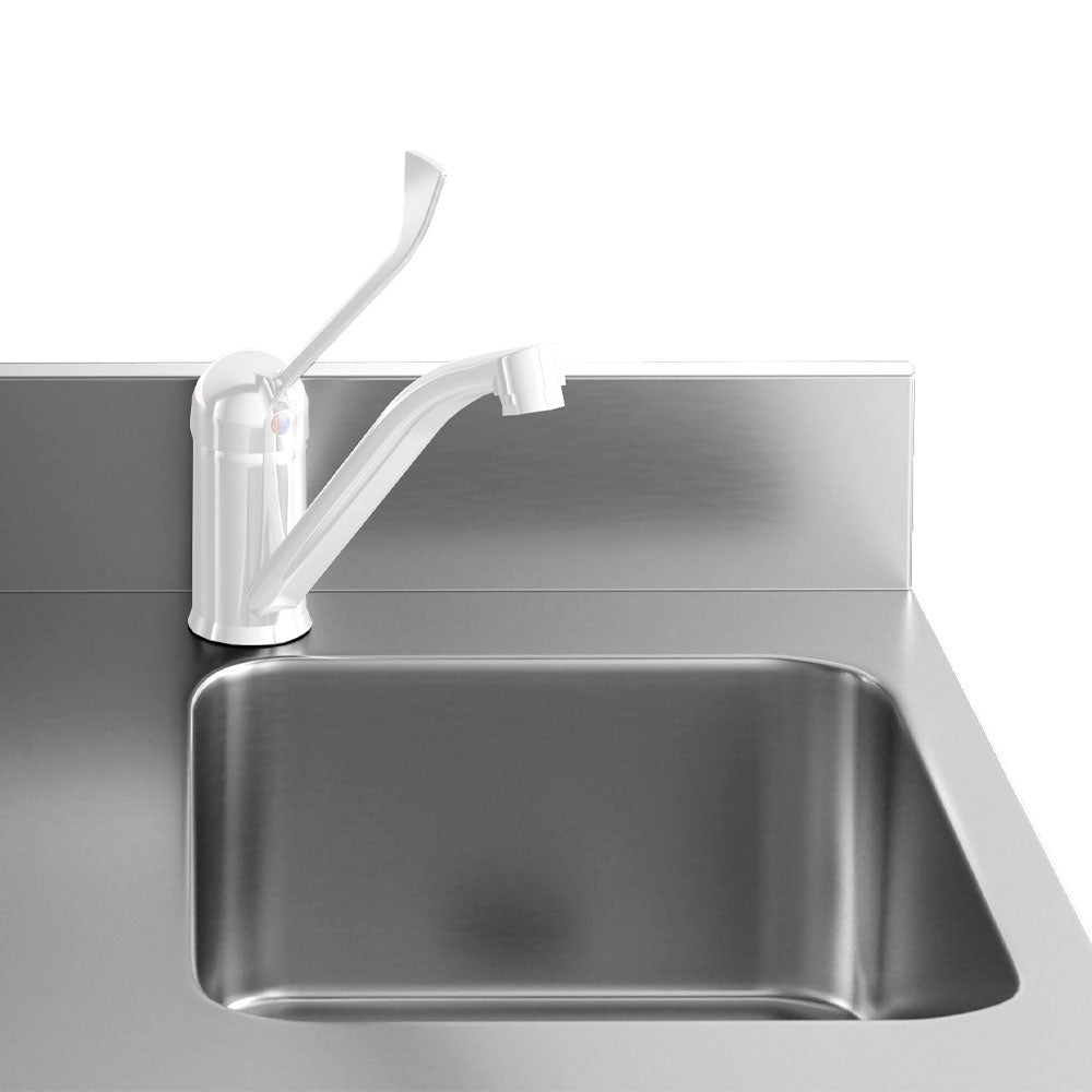 Umluft Kühltisch (Wand), 4 Türen GN 1/1 mit Waschbecken - TG4N/HA-R2EV