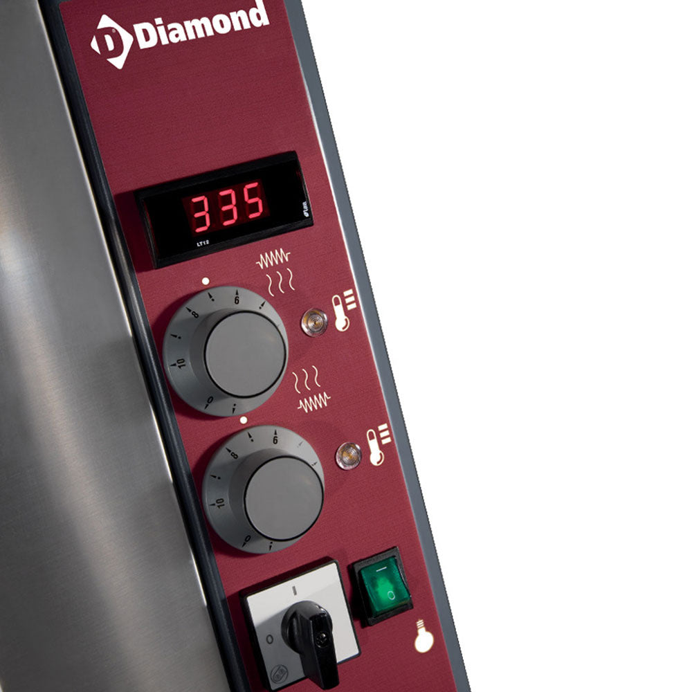Elektro Pizzaofen, 6 Pizzen Ø 350 mm - LD6/35-N