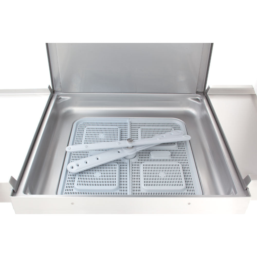Durchschubspülmaschine, Korb 500x500 mm "Full Hygiene" - DXE8/6