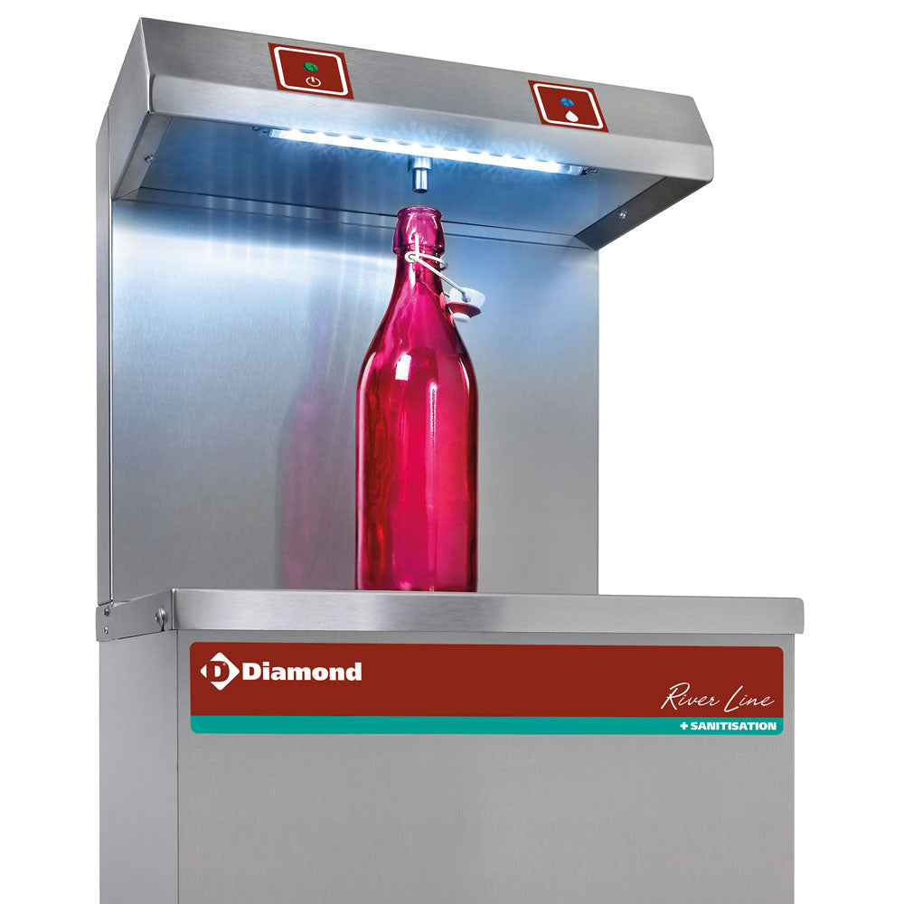 Tret-Wasserkühler, Edelstahl, 80 Liter/St - BFX-1R/08-P
