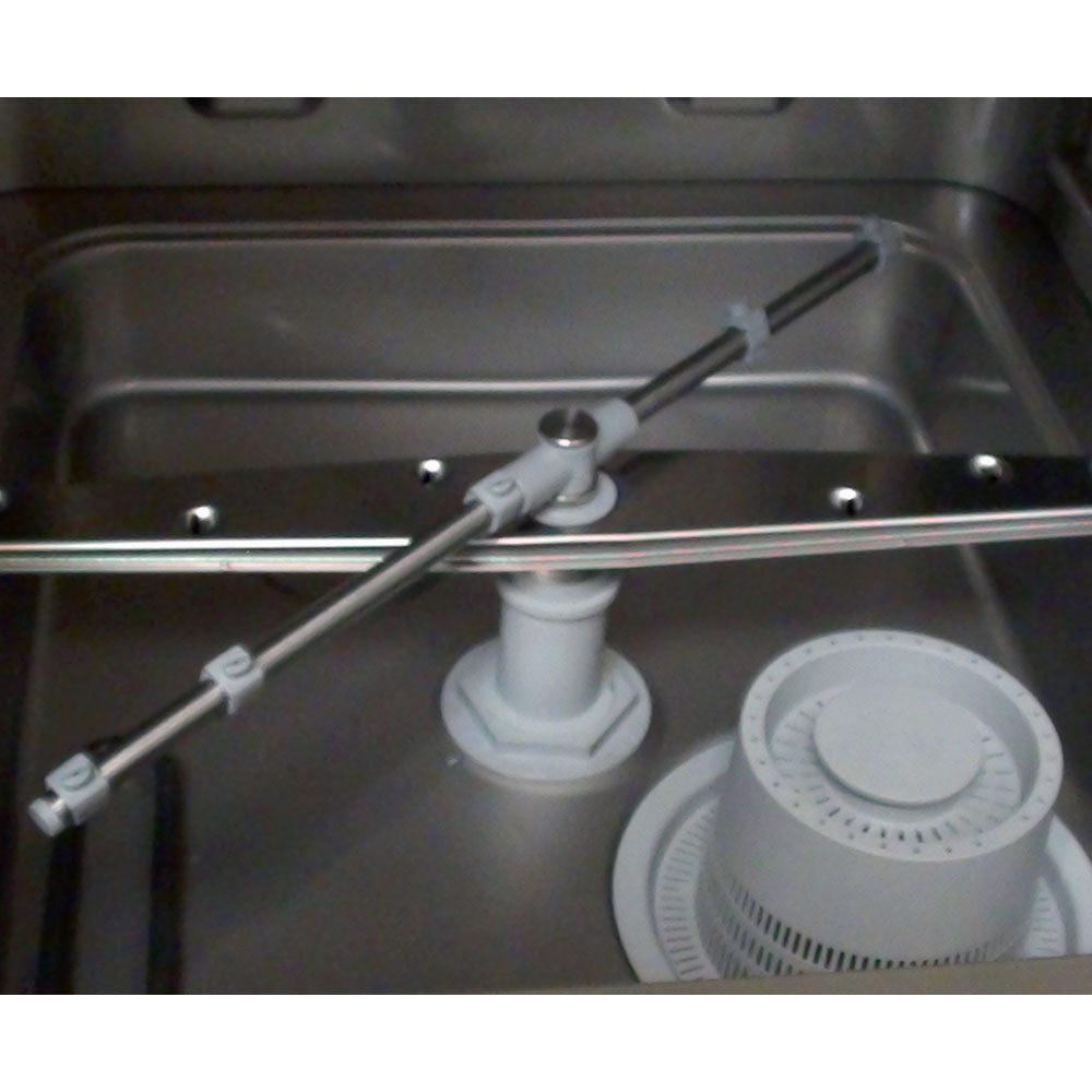 Gläserspülmaschine für Quadrat Körbe 400x400 mm + Entkalker - D281/6-A