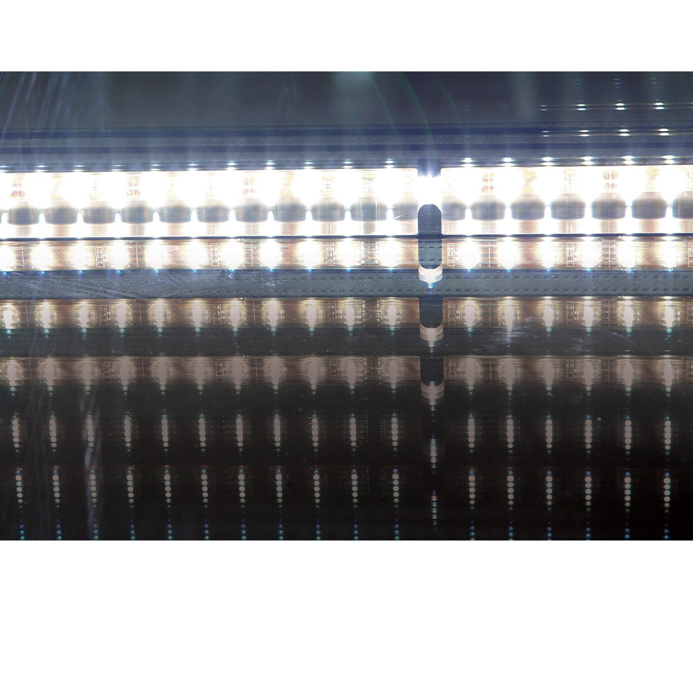 Flaschenkühlschrank, Edelstahl, 2 Glastüren, 375 Liter - TAVX/2G-R2