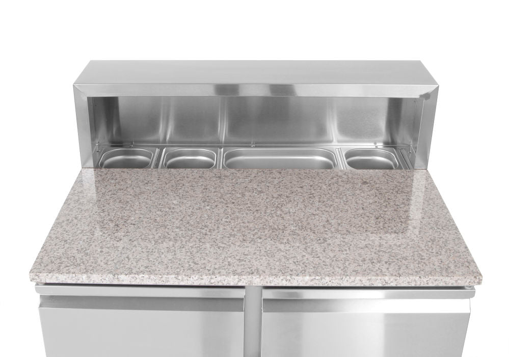 Pizzatisch, zweitürig 300 L