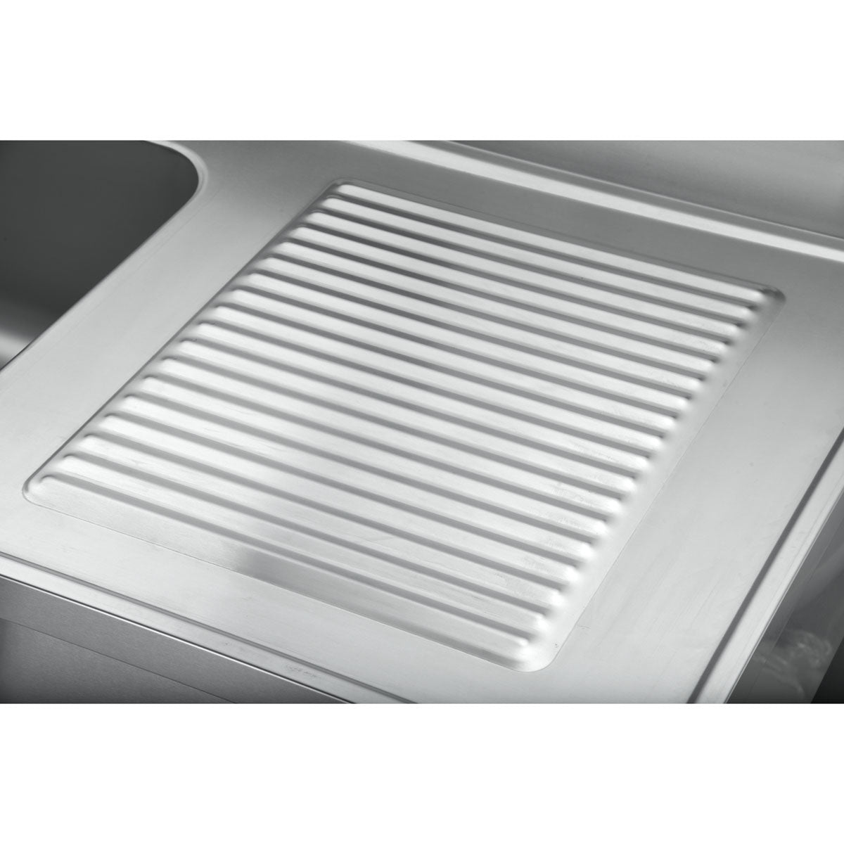 EASYLINE Spültisch 700 / 1 Becken links und Abtropffläche B:1200