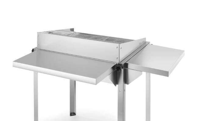 Seitliche Arbeitsplatte für Grillsystem Green Fire