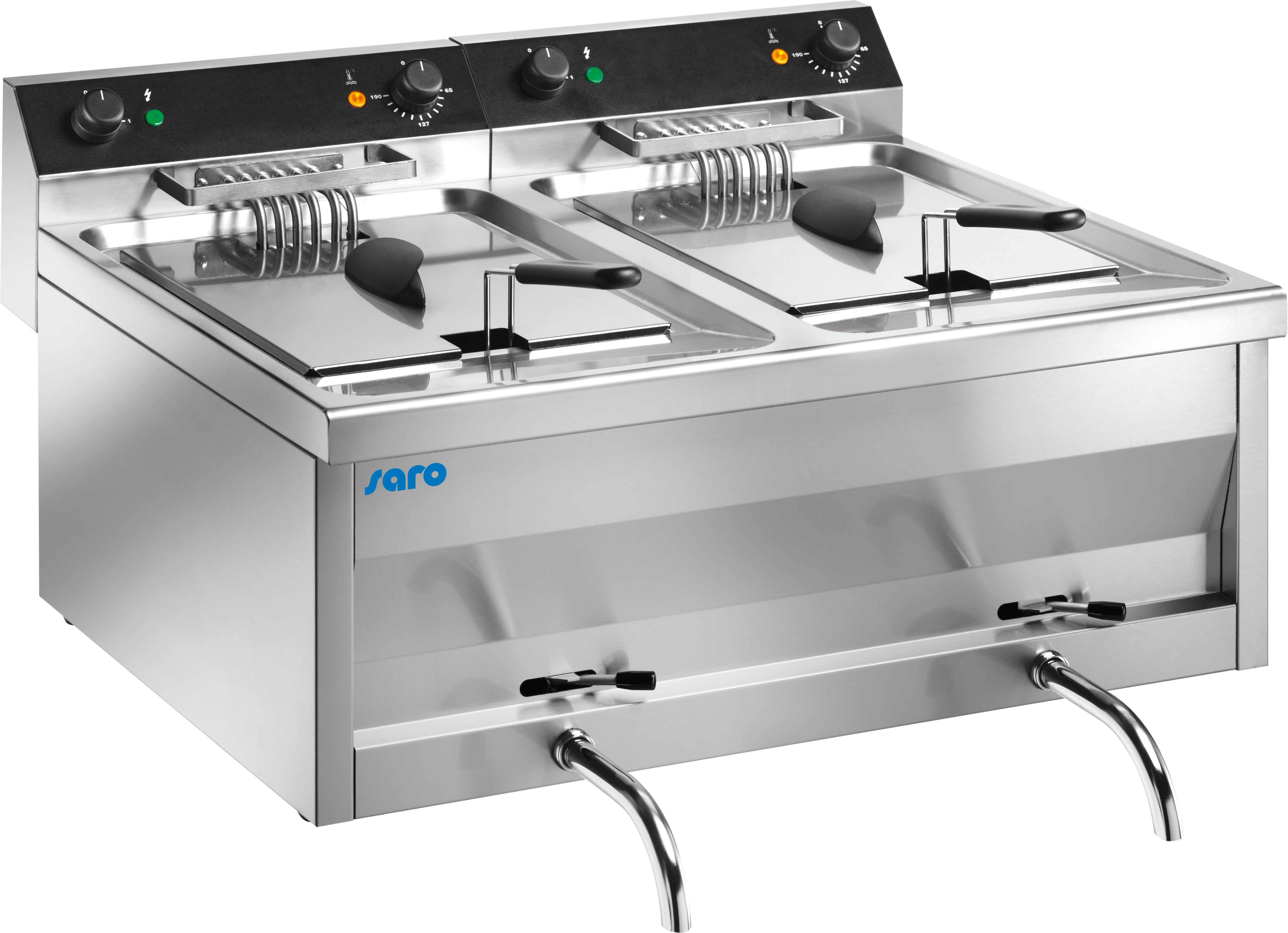 SARO Fritteuse Tischmodell GASTROLINE 12+12V
