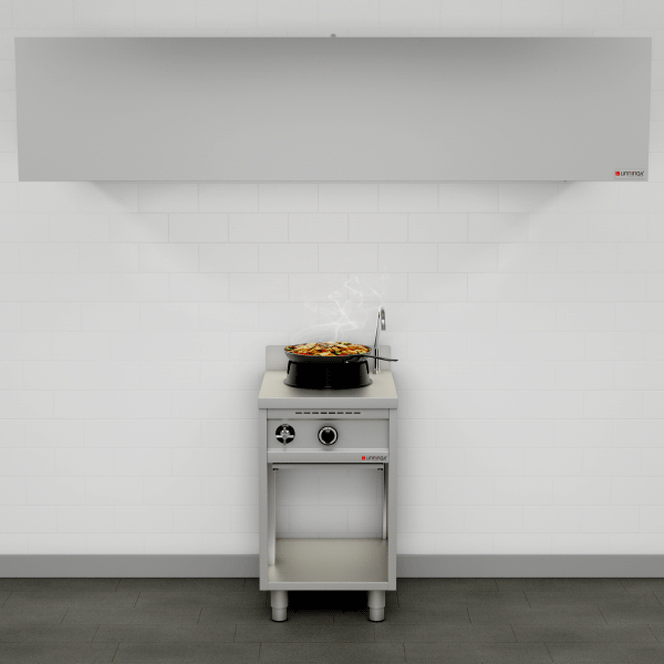 Wokherd Gas-Wok-Herd - 15 kW - 1 Kochzone
