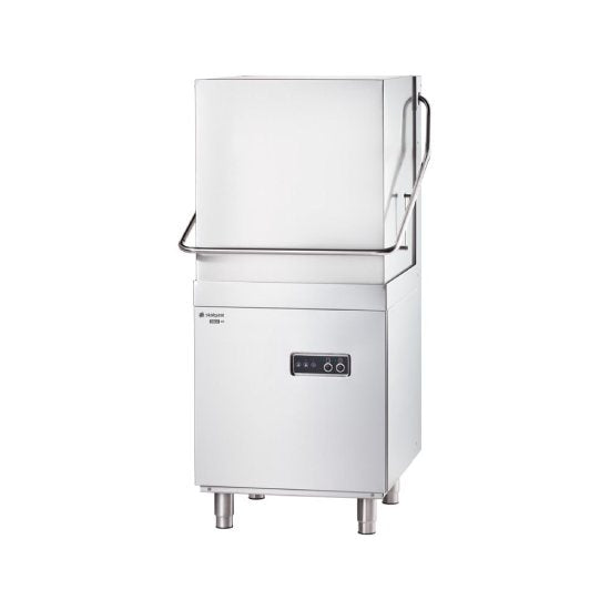 Haubenspülmaschine Universal inkl. Klarspülmittel- und Reinigerdosierpumpe, 400V, 10 kW