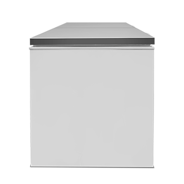TiefkÃ¼hltruhe 558L WeiÃŸ/Edelstahl -18Â°C bis -25Â°C Statische KÃ¼hlung