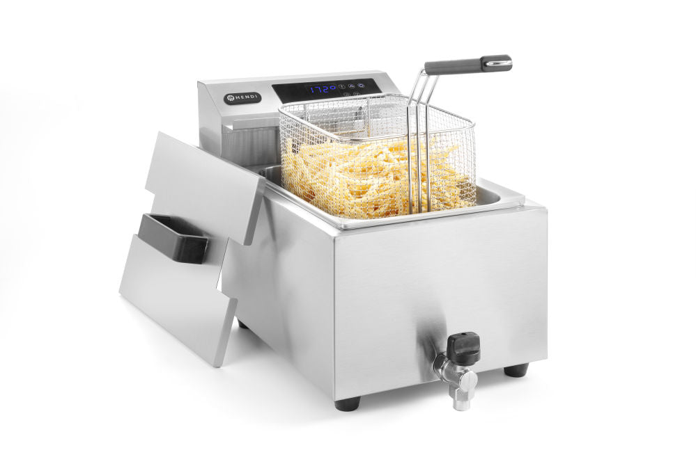 Fritteuse Profi Line digital - mit Ablasshahn - 8 l