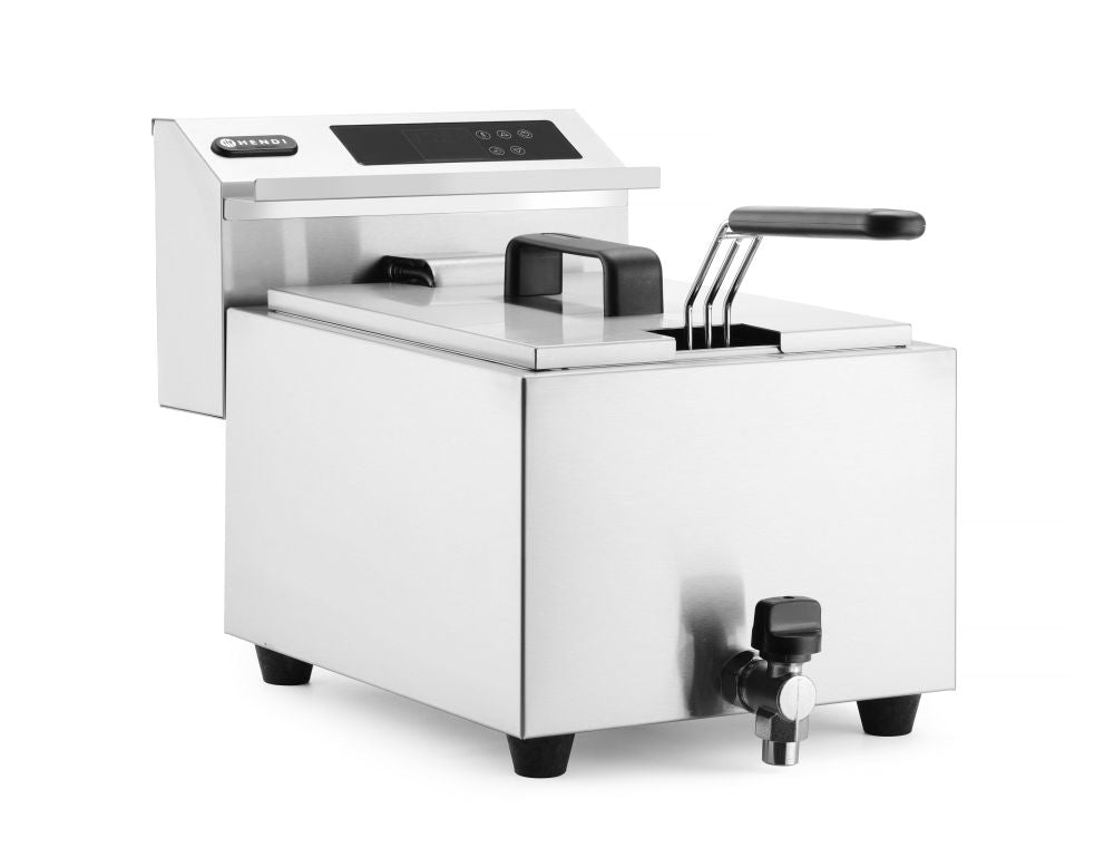 Fritteuse Profi Line digital - mit Ablasshahn - 8 l