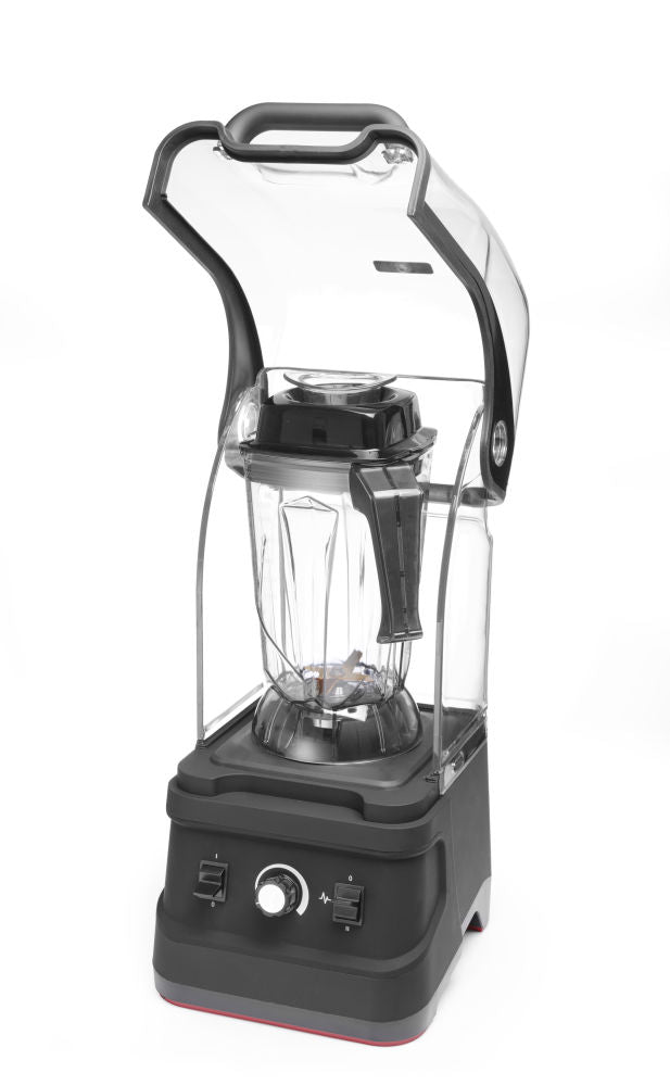 Mixer mit schalldämmender Abdeckung