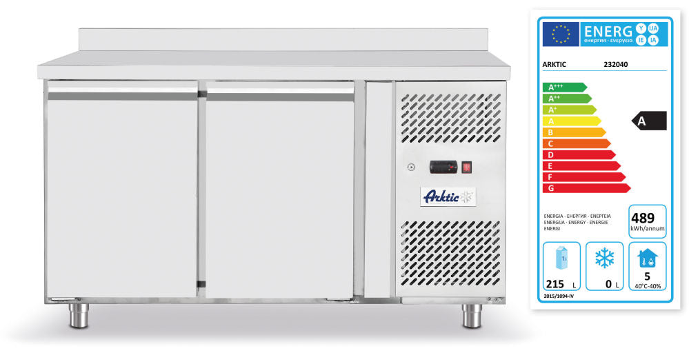 Kühltisch, zweitürig Profi Line 280 L
