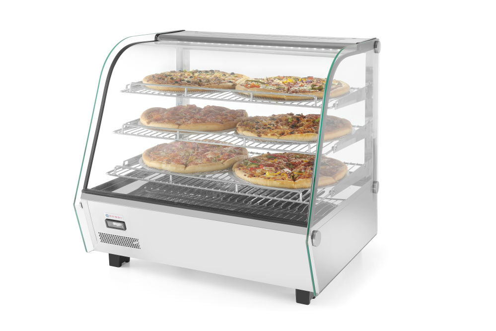 Warmhaltevitrine mit 3 Auslagen - 233726