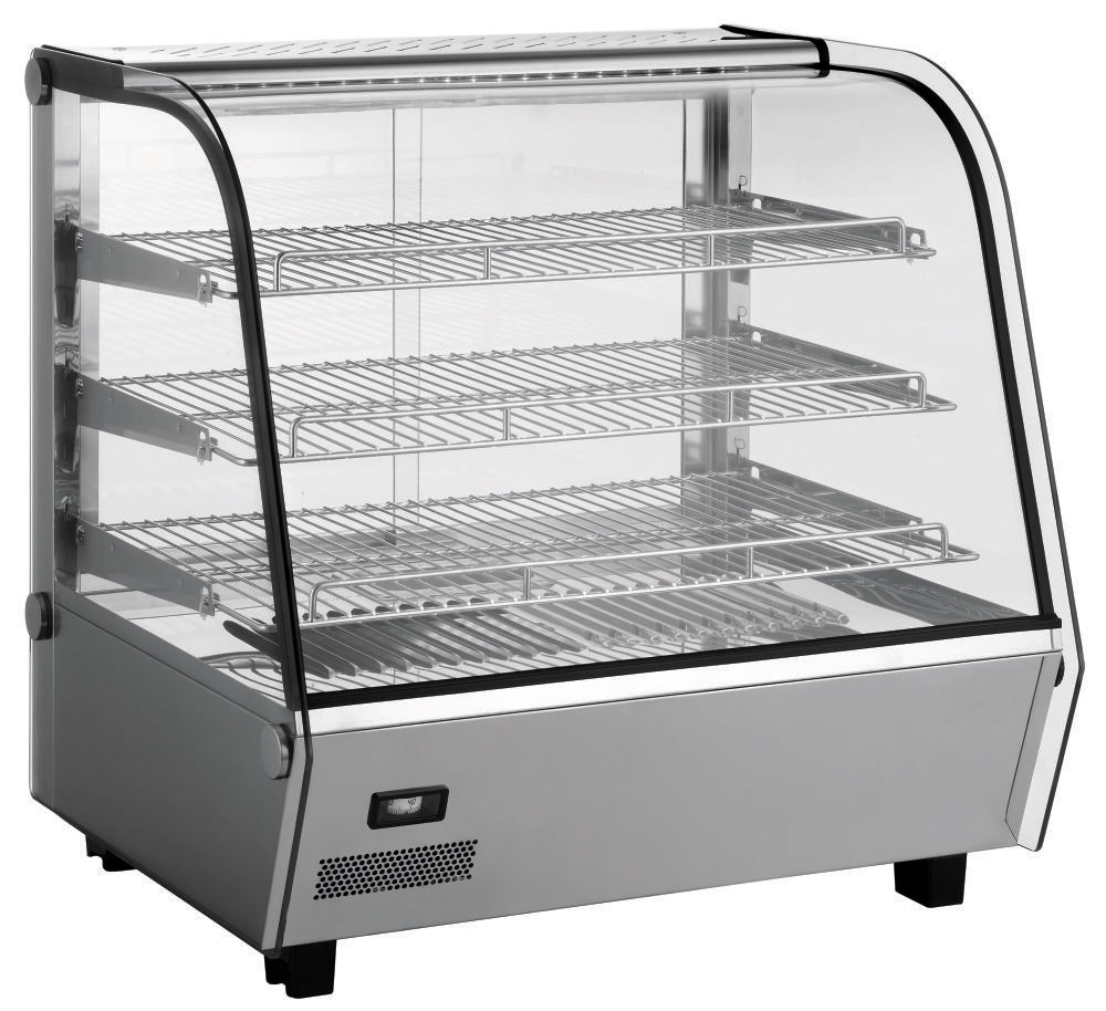 Warmhaltevitrine mit 3 Auslagen - 233726