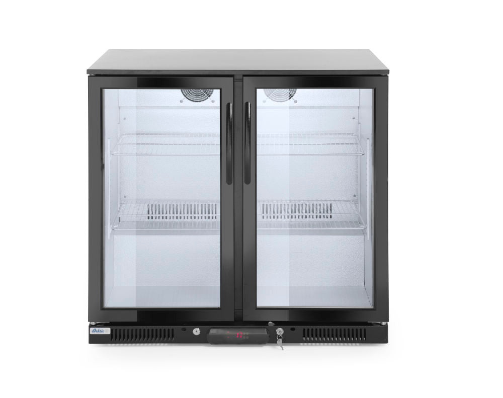 Barkühlschrank, doppeltürig 200L