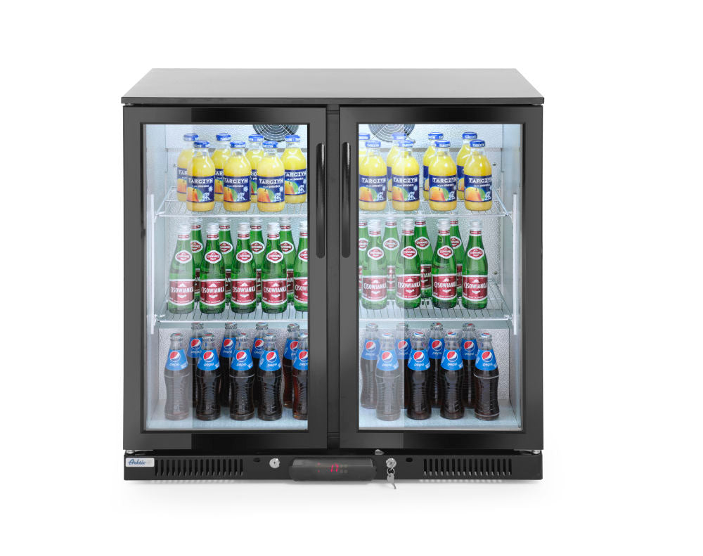 Barkühlschrank, doppeltürig 200L