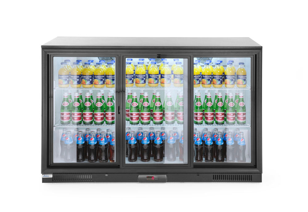 Bar Kühlschrank mit Schiebetüren 303 L