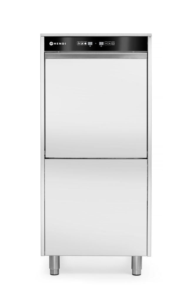 Geschirrspüler 50x60 für Tabletts und Töpfe – elektronisch gesteuert, mit Waschmitteldosiersystem und Ablaufpumpe