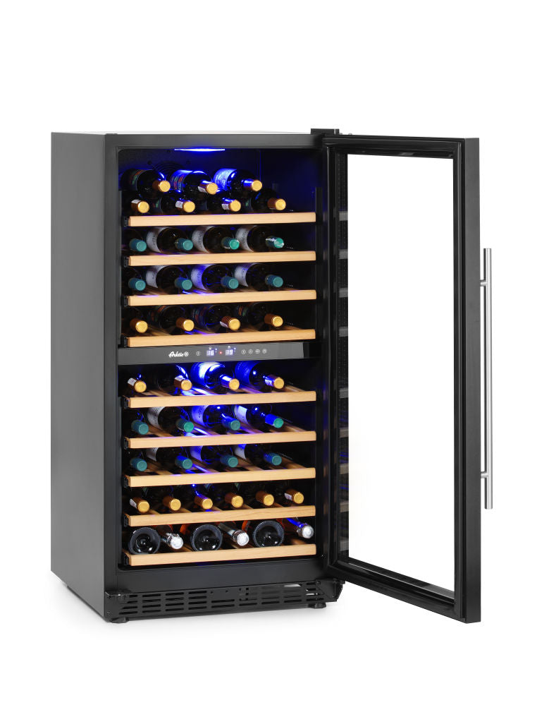 Weinkühlschrank, 2 Zonen, 72 Flaschen