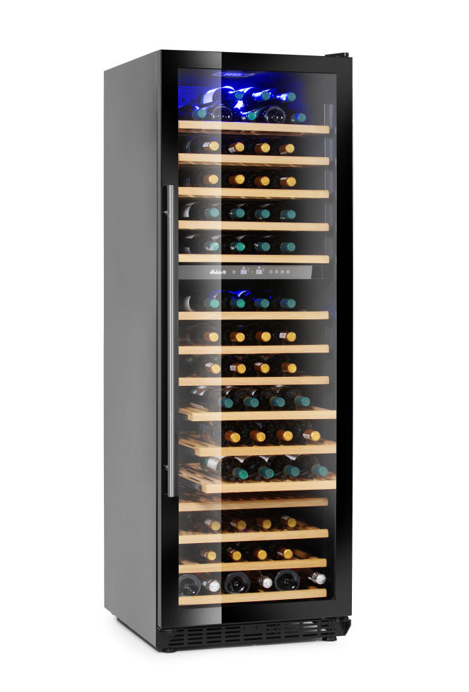 Weinkühlschrank, 2 Zonen, 160 Flaschen