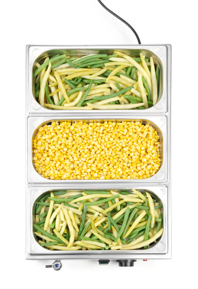 Bain-Marie Kitchen Line mit Ablasshahn