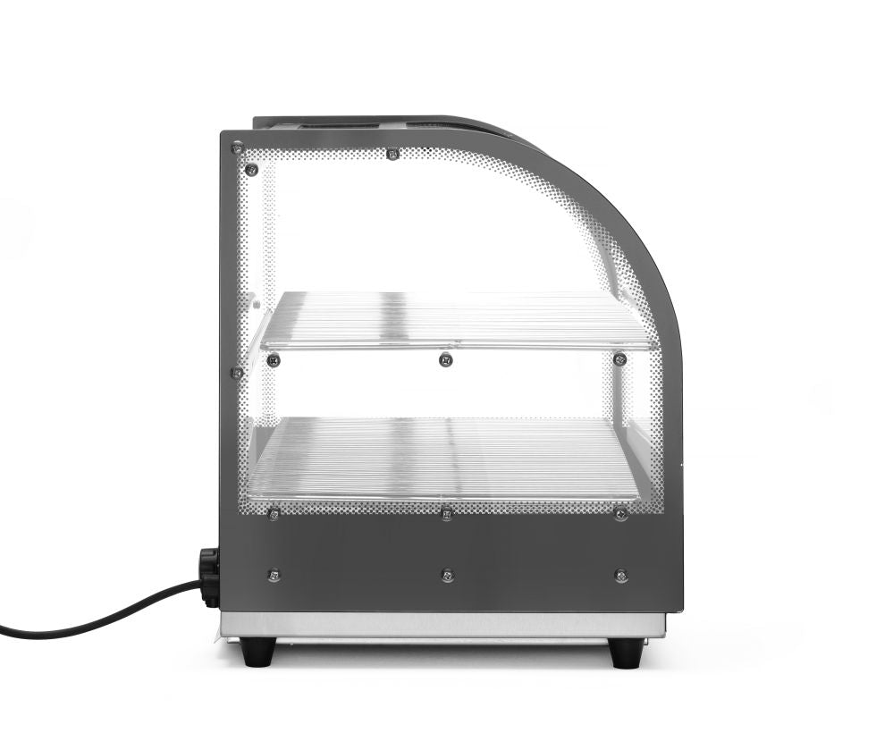 Warmhaltevitrine mit 2 Auslagen