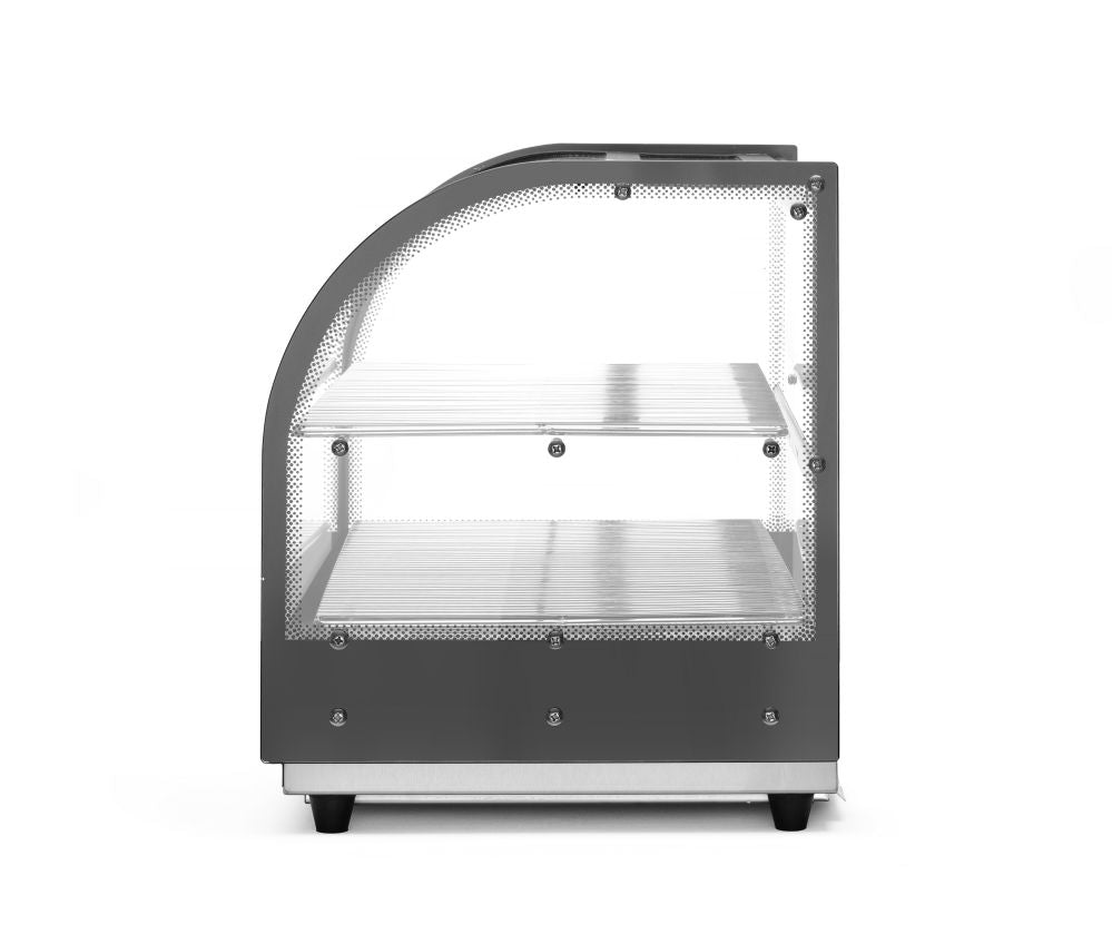Warmhaltevitrine mit 2 Auslagen