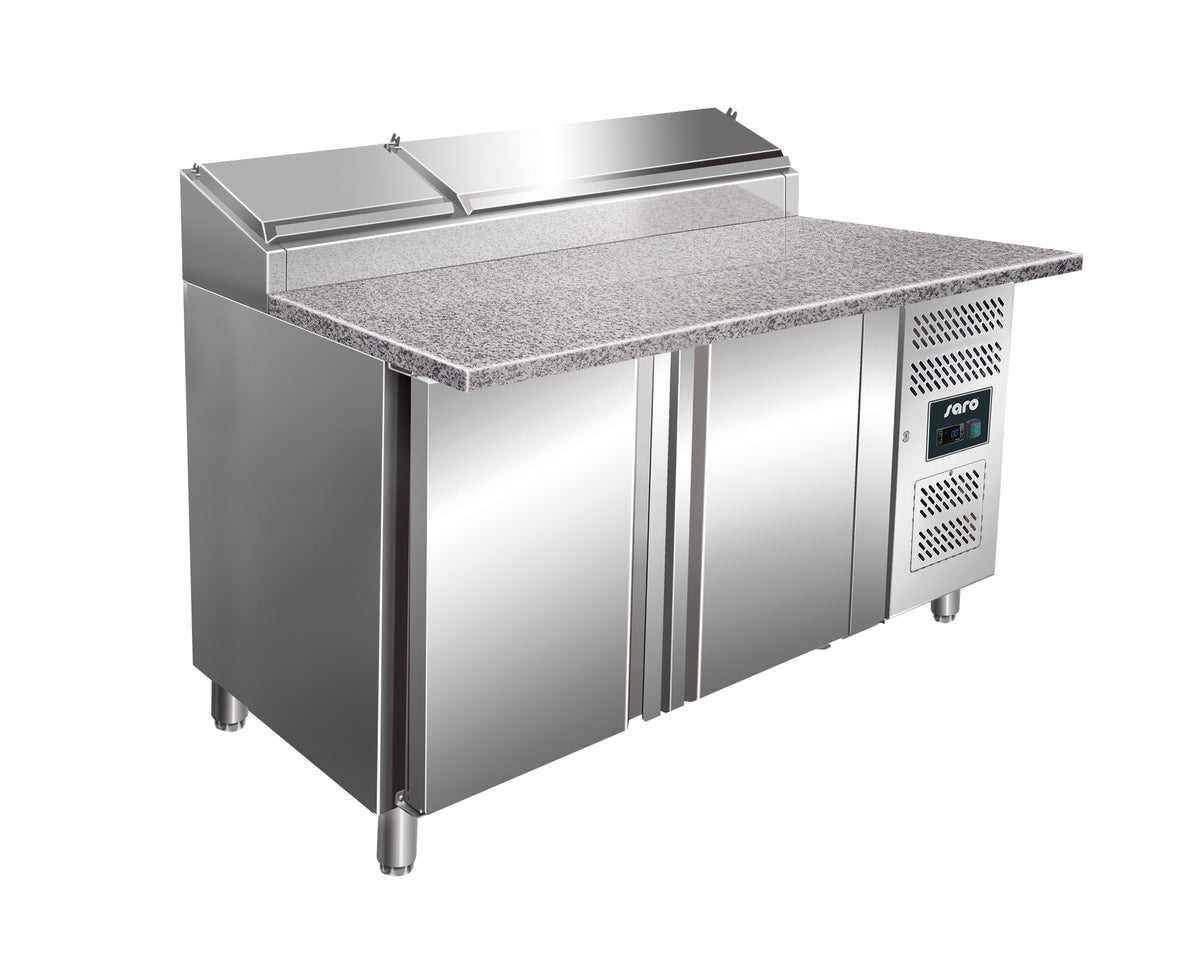 SARO Belegstation, Granitarbeitsplatte - 1/3 GN Modell SH 1500