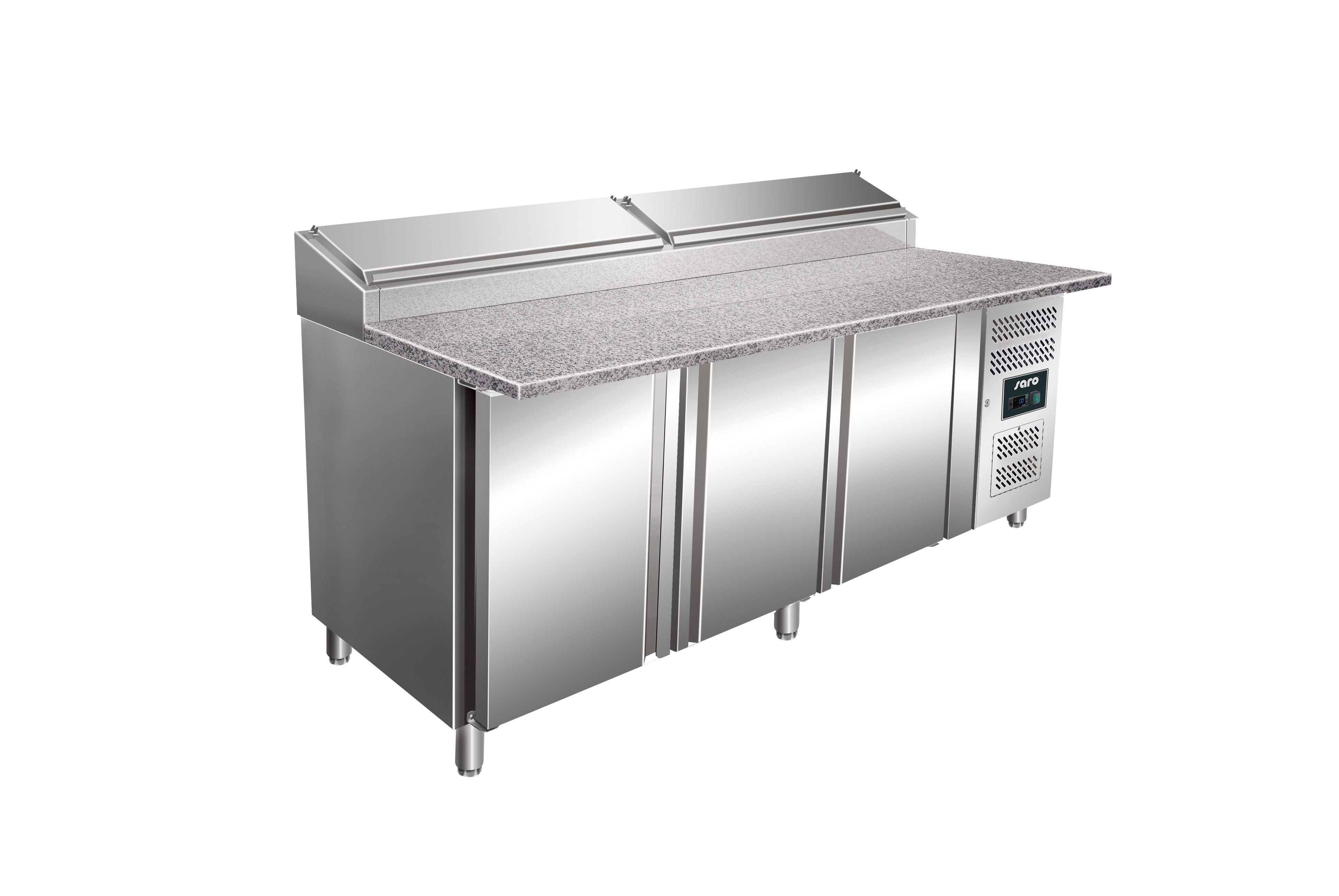 SARO Belegstation, Granitarbeitsplatte - 1/3 GN Modell SH 2000