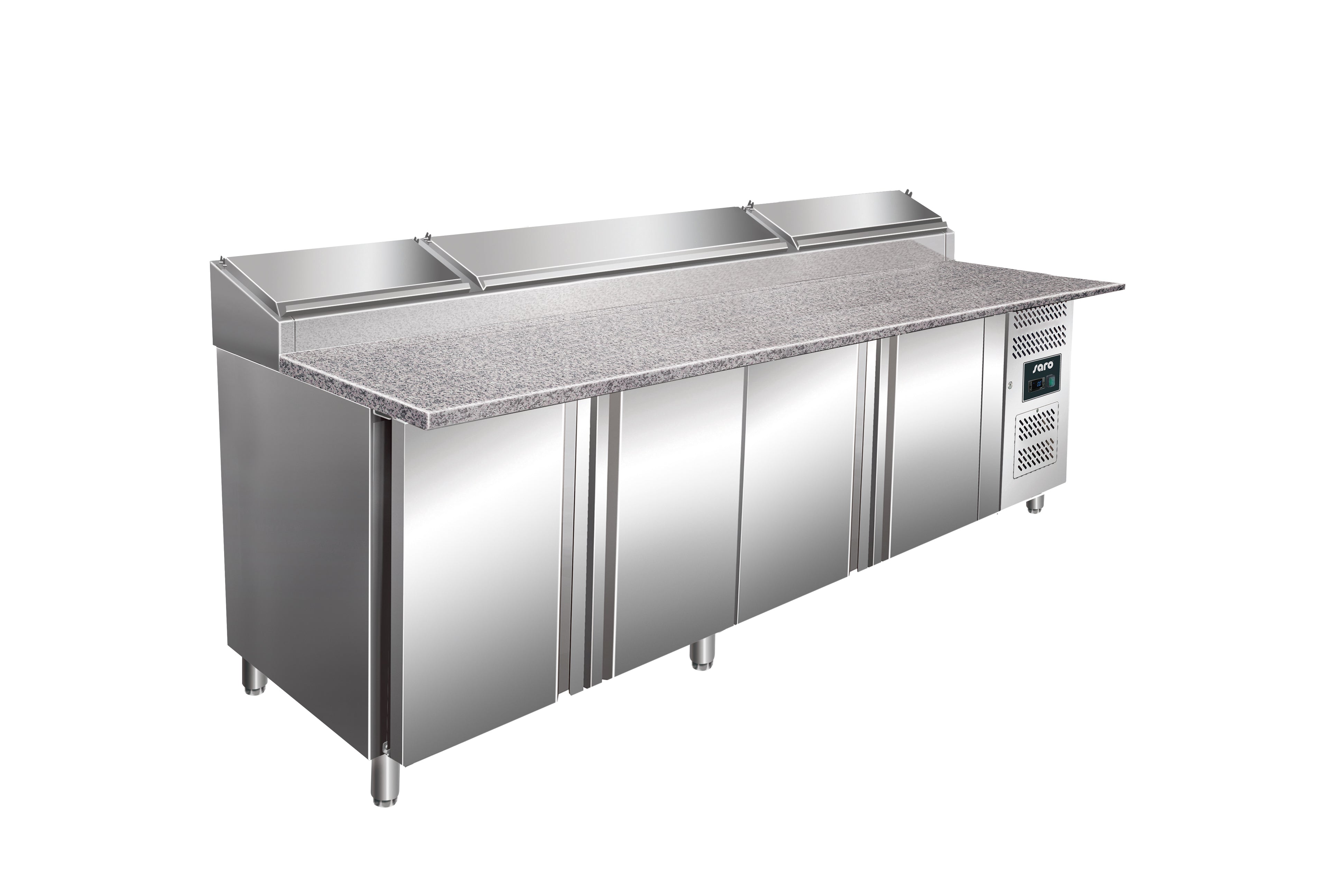 SARO Belegstation, Granitarbeitsplatte - 1/3 GN Modell SH 2500
