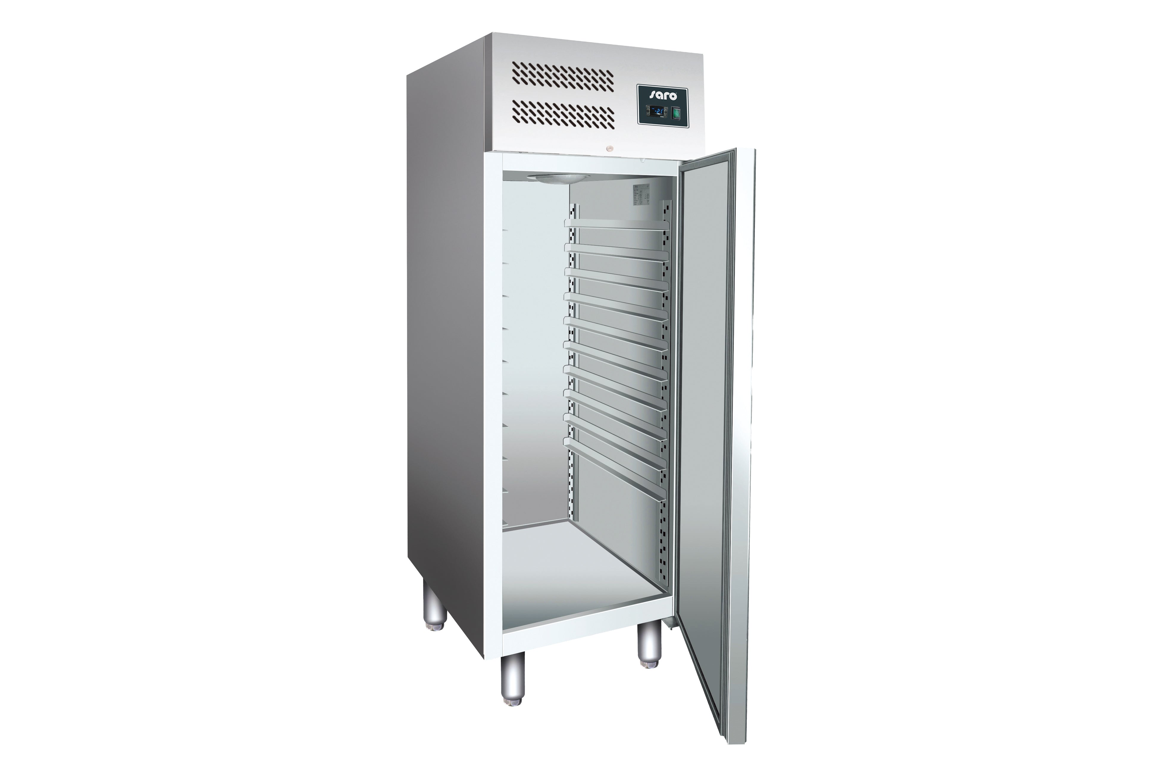 SARO Bäckerei Tiefkühlschrank - Rostmaß Modell B 800 BT