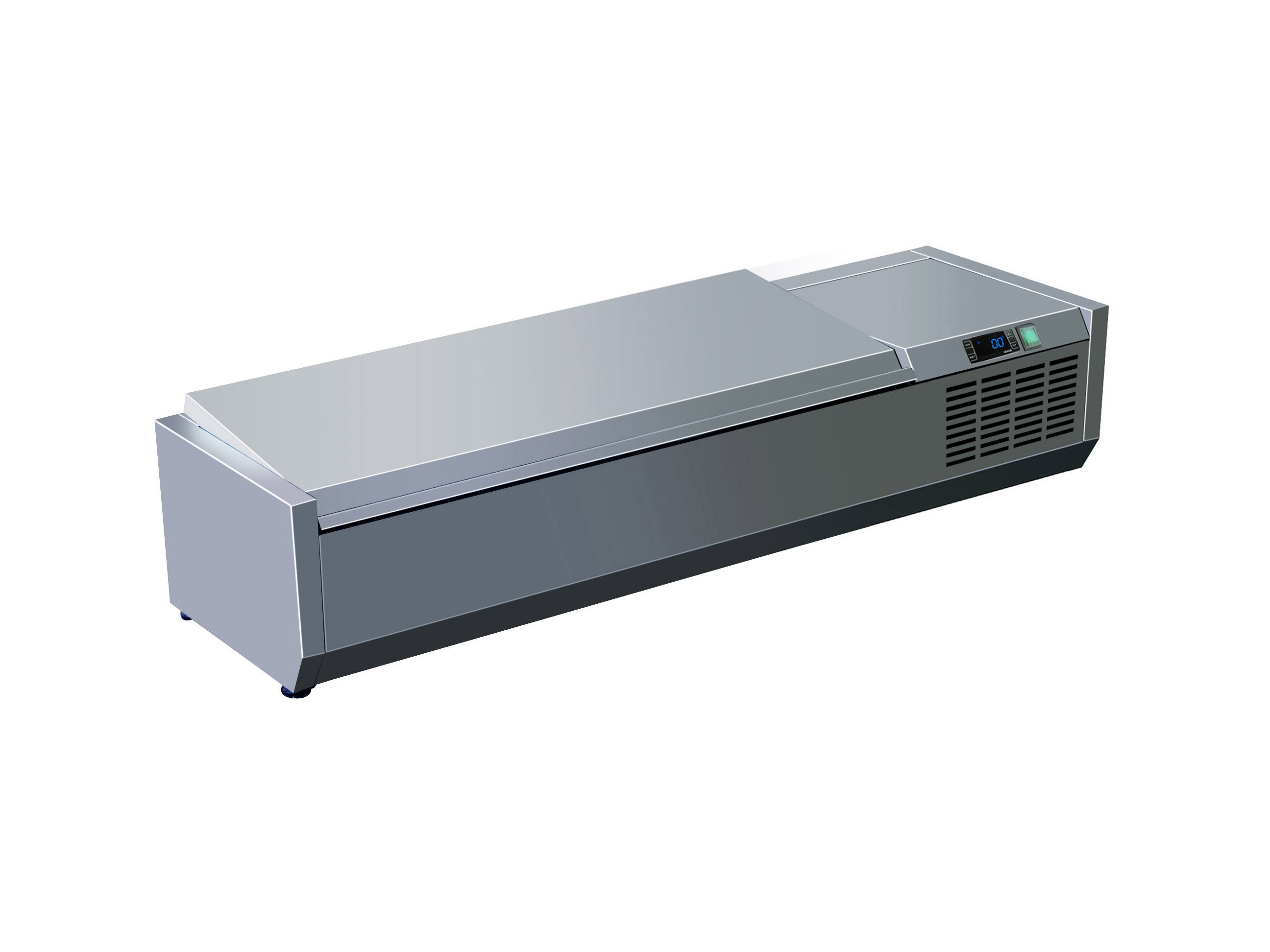 SARO Kühlaufsatz mit Deckel - 1/3 GN Modell VRX 1200 S/S
