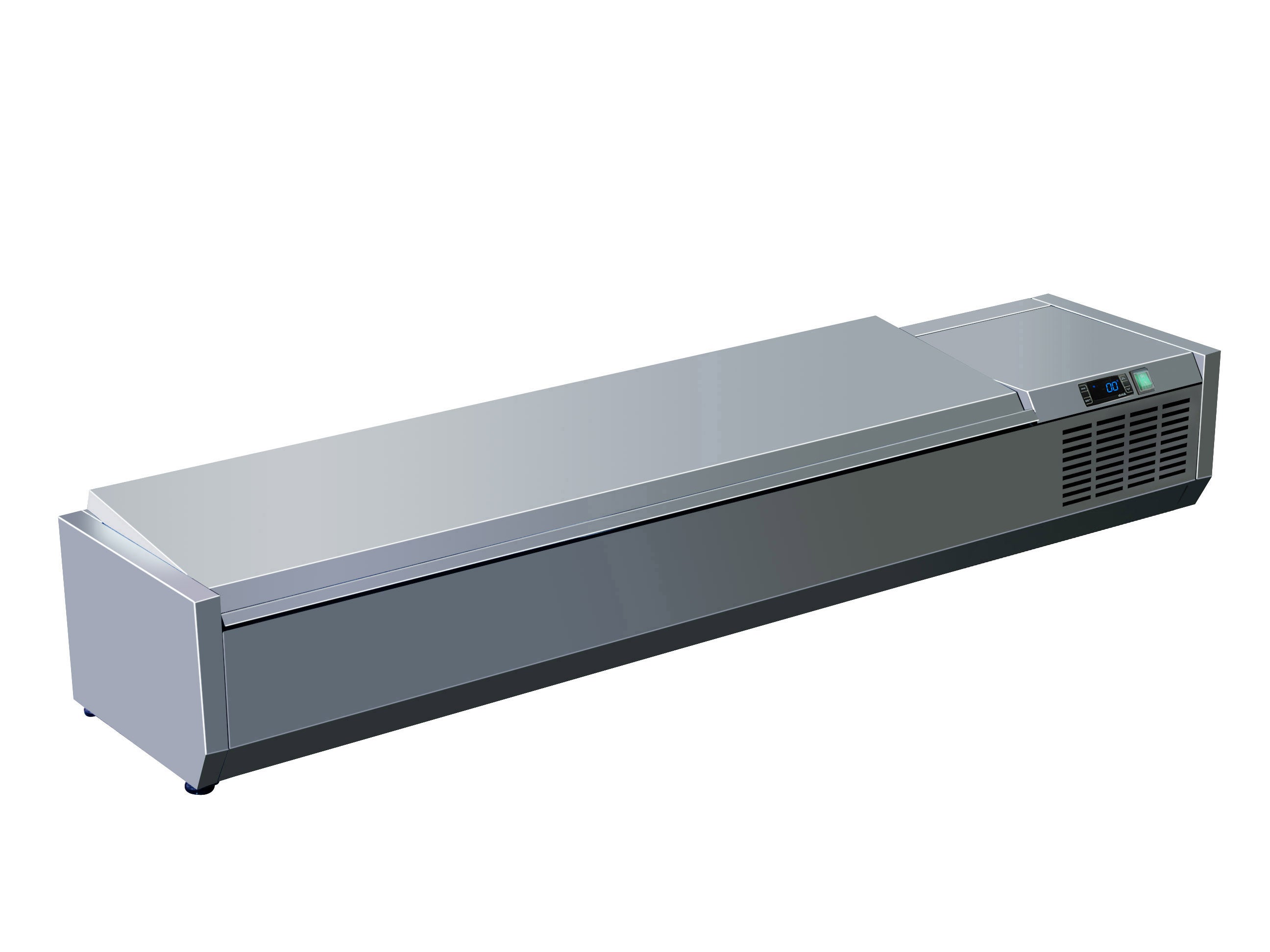 SARO Kühlaufsatz mit Deckel - 1/3 GN Modell VRX 2000 S/S