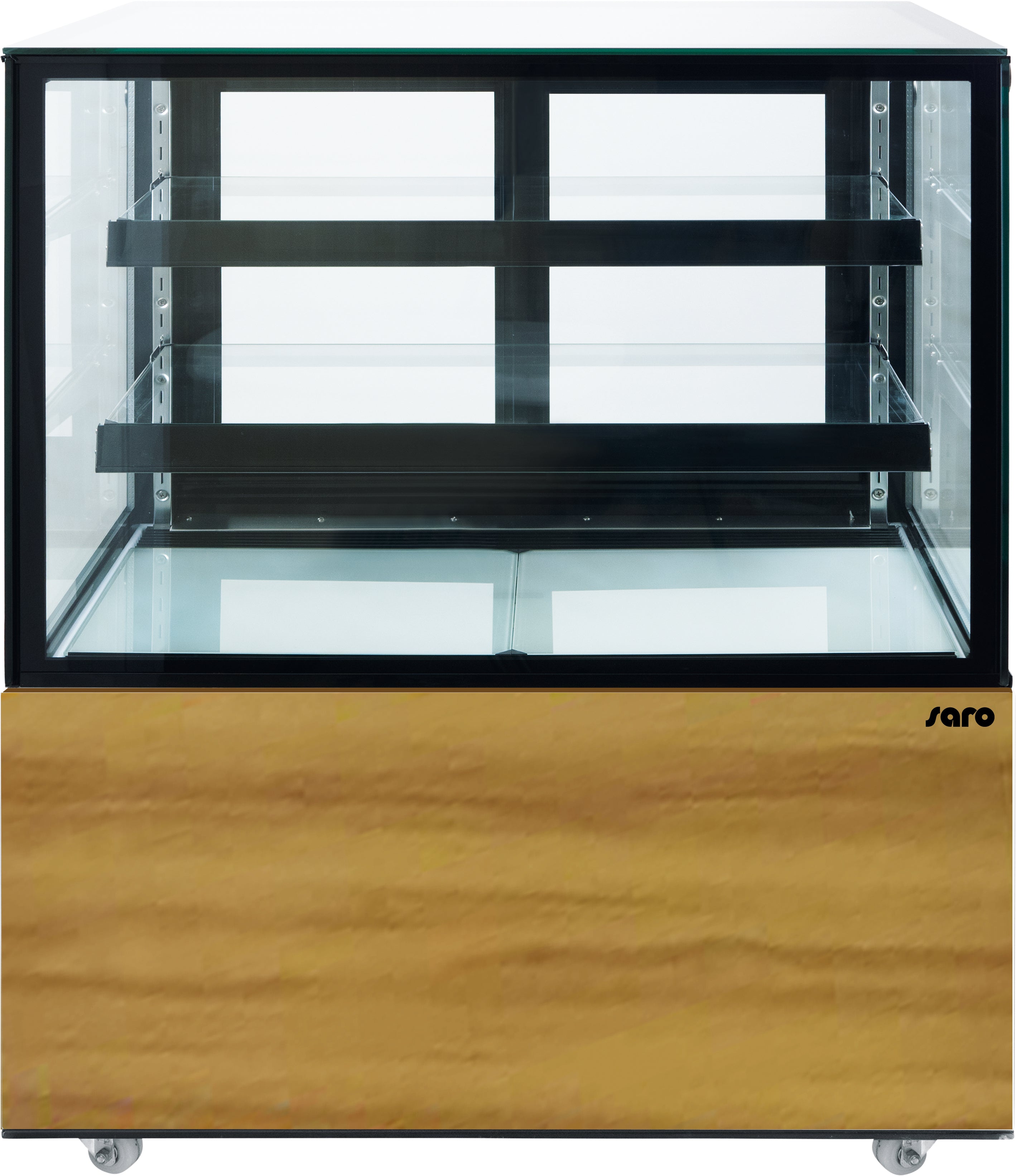 SARO Kuchenvitrine mit Holzdekor, 300 Liter Modell MAXIME