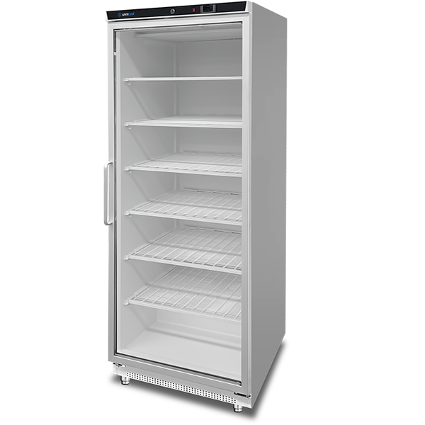 Gefrierschrank 630 l WeiÃŸ + Glas â€“18 Â°C/â€“22 Â°C Ventiliert 775 x 735 x 1920 mm
