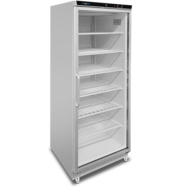 Gefrierschrank 630 l WeiÃŸ + Glas â€“18 Â°C/â€“22 Â°C Ventiliert 775 x 735 x 1920 mm