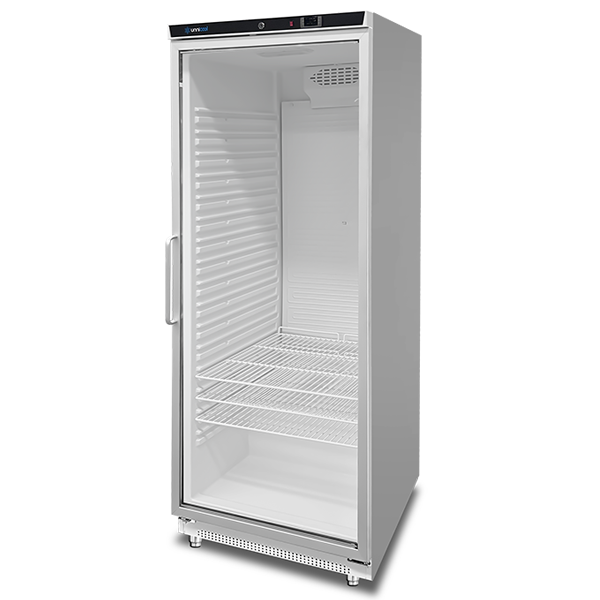 KÃ¼hlschrank 630L WeiÃŸ + Glas +2Â°C/+8Â°C Ventiliert 775 x 735 x 1920 mm