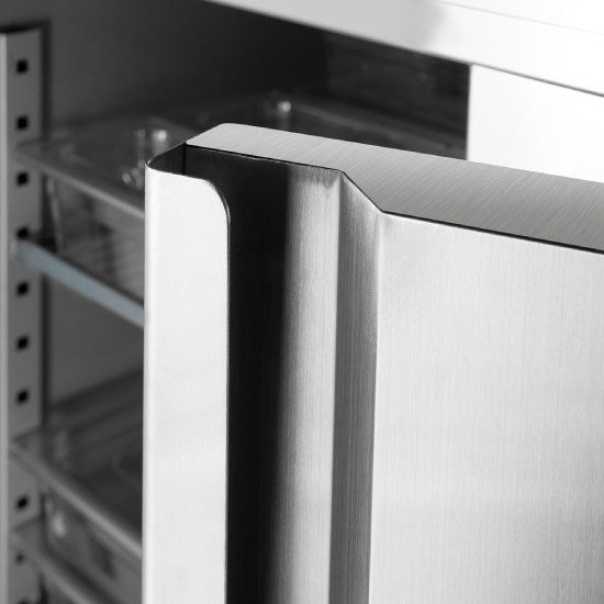 Starline Doppeltür-Tiefkühlschrank mit Rädern, GN 2/1